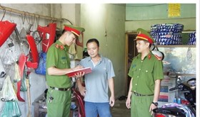 Công an phường Ngọc Xuyên, quận Đồ Sơn giữ vững an ninh trật tự ngay từ cơ sở