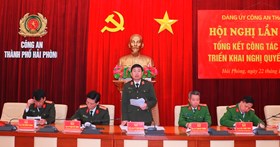 Đảng ủy Công an thành phố triển khai 8 nhiệm vụ công tác năm 2024