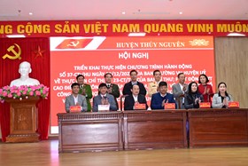 Huyện Thủy Nguyên: Phát động cao điểm tấn công trấn áp tội phạm, đảm bảo ANTT Tết Nguyên đán 2024