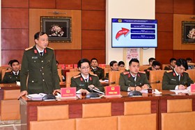 Phòng Tham mưu CATP: Tổ chức tuyên truyền công tác bảo vệ bí mật nhà nước và bảo đảm an toàn, an ninh mạng