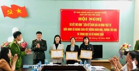 Xã Hoàng Châu (huyện Cát Hải) với mô hình “Liên kết bảo đảm ANTT giữa UBND xã và các trường học”