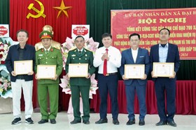 Ban Chỉ đạo 799 xã Đại Hà (Kiến Thụy): Tổng kết công tác năm 2023, triển khai nhiệm vụ năm 2024