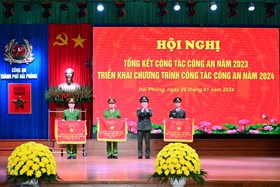 Công an thành phố tổng kết công tác năm 2023, triển khai nhiệm vụ năm 2024