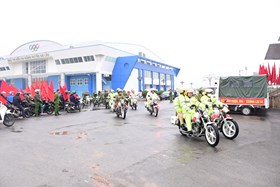 Huyện An Lão: Đồng loạt ra quân đảm bảo ANTT dịp tết Nguyên đán Giáp Thìn 2024