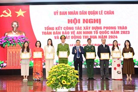 Quận Lê Chân: Phát huy hiệu quả 36 mô hình Phong trào Toàn dân bản vệ an ninh Tổ quốc