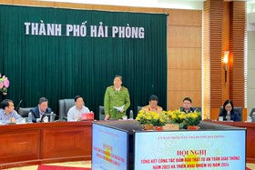 Quyết tâm kéo giảm tình trạng tai nạn giao thông trên địa bàn thành phố trong năm 2024