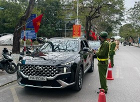 Công an quận Lê Chân: Kiên quyết xử lý vi phạm nồng độ cồn