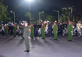 Tăng cường kiểm tra Điều lệnh Công an nhân dân