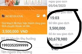 *CẢNH GIÁC* lừa đảo giả mạo biên lai chuyển tiền thành công