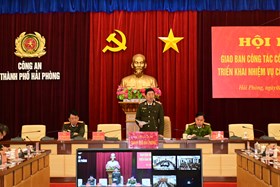 Công an thành phố triển khai 5 nhiệm vụ công tác Công an tháng 3 năm 2024