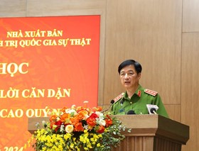 Công an nhân dân khắc ghi lời căn dặn “Danh dự là điều thiêng liêng, cao quý nhất”
