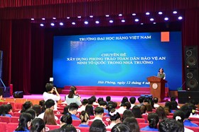 Tuyên truyền pháp luật tại trường Đại học Hàng Hải Việt Nam