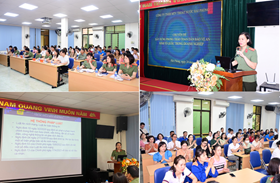 Công ty TNHH MTV thoát nước: Tổ chức tuyên truyền "Công nhân với phong trào bảo vệ an ninh Tổ quốc và an ninh mạng trong tình hình mới"