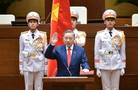 Đại tướng Tô Lâm được Quốc hội bầu giữ chức Chủ tịch nước