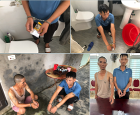 Phá 4 vụ, bắt 5 đối tượng liên quan tội phạm về ma túy
