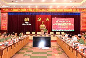 Đảng ủy Công an thành phố triển khai 8 nhiệm vụ trọng tâm 6 tháng cuối năm 2024