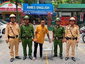 Đội CSGT-TT Công an quận Hồng Bàng kịp thời bắt giữ đối tượng tàng trữ trái phép ma túy