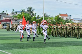 Tổ chức Lễ ra mắt Lực lượng tham gia bảo vệ an ninh trật tự điểm cấp thành phố Hải Phòng