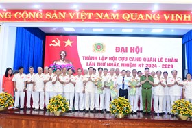 Thành lập Hội cựu Công an nhân dân quận Lê Chân