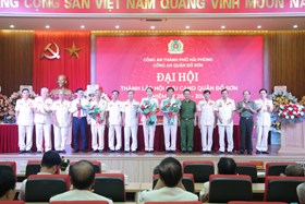 Đại hội thành lập Hội Cựu Công an Nhân dân quận Đồ Sơn nhiệm kỳ 2024 -2029