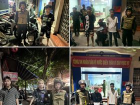 Phòng Cảnh sát cơ động phát hiện, xử lý 4 trường hợp vi phạm trật tự an toàn giao thông đêm 8.8.2024