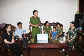 Hội Phụ nữ Phòng Cảnh sát ĐTTP về ma tuý CATP: Triển khai chương trình “Mẹ đỡ đầu”, cảm hóa người phạm tội ma túy hoà nhập cộng đồng 