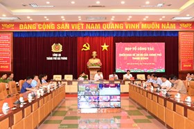 Họp Tổ công tác triển khai Đề án 06 tháng 9 năm 2024