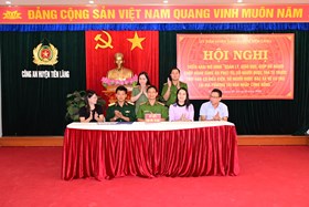 Huyện Tiên Lãng triển khai mô hình “Quản lý, giáo dục, giúp đỡ số người chấp hành xong án phạt tù, số người được tha tù trước thời hạn có điều kiện, số người đặc xá về cư trú tại địa phương tái hòa nhập cộng đồng”