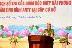 Phòng Cảnh sát hình sự: Triển khai Kế hoạch nắm tình hình an ninh trật tự tại cấp cơ sở tại quận Dương Kinh