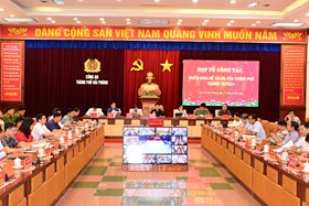 Tập trung khắc phục tồn tại, hạn chế, đẩy nhanh tiến độ triển khai Đề án 06/CP