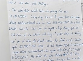 Cảnh báo lừa đảo hình thức shipper chuyển nhầm chuyển khoản