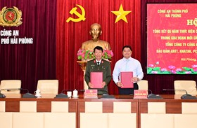 Ký Quy chế phối hợp bảo đảm ANTT, an ninh an toàn hàng không, phòng chống khủng bố tại Cảng hàng không Quốc tế Cát Bi