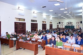 Quận Đồ Sơn: Khai giảng lớp huấn luyện, bồi dưỡng nghiệp vụ cho lực lượng tham gia bảo vệ an ninh, trật tự ở cơ sở năm 2024