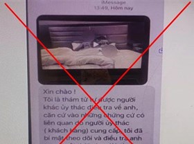 Cảnh báo thủ đoạn cắt ghép hình ảnh, video clip “nhạy cảm” để tống tiền