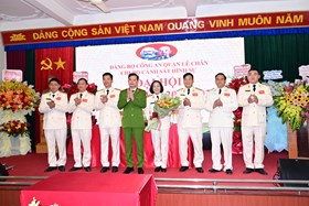 Chi bộ Cảnh sát hình sự (Đảng bộ Công an quận Lê Chân): Tổ chức thành công Đại hội nhiệm kỳ 2025 -2027