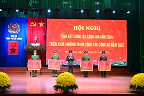 Công an thành phố triển khai Chương trình công tác Công an năm 2025