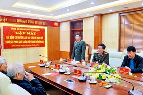 Tổ chức gặp mặt các đồng chí nguyên lãnh đạo CATP, Cảnh sát PCCC thành phố năm 2024