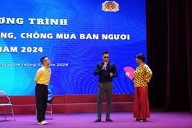 Tuyên truyền phòng phòng, chống mua bán người đến hơn 400 cán bộ, đoàn viên thanh niên