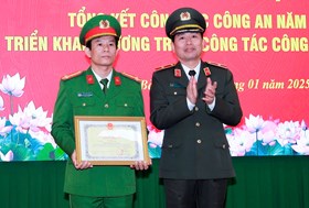 Công an quận Hồng Bàng: Triển khai chương trình công tác Công an năm 2025