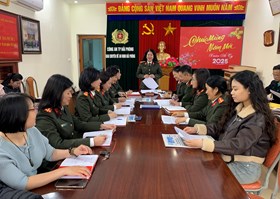 Ban Chuyên đề An ninh Hải Phòng:  Tổ chức  đợt sinh hoạt chính trị tư tưởng