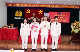 Chi bộ đội Tổng hợp (Đảng bộ Phòng Hậu cần): Tổ chức thành công Đại hội nhiệm kỳ 2025 -2027