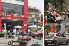 Thông tin về vụ va chạm giao thông xảy ra ở tuyến đường Trần Phú ngày 27/3/2025
