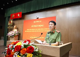 Bộ Công an tổ chức hội nghị giao ban công tác Công an tháng 4: Đẩy mạnh triển khai các giải pháp kéo giảm phạm pháp hình sự