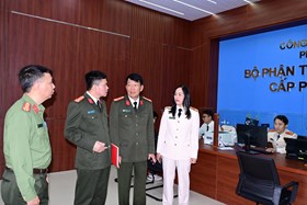 Công bố quyết định thành lập Trung tâm thông tin, dữ liệu nghiệp vụ thuộc Phòng Hồ sơ nghiệp vụ CATP