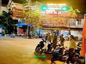 Công an phường Hoà Nghĩa (Dương Kinh): Tăng cường bảo đảm ANTT, trật tự đường hè dịp Lễ hội Hoa phượng đỏ, Hải Phòng năm 2025