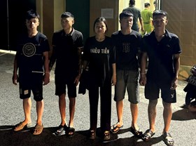 Tạm giữ 05 đối tượng về hành vi gây rối trật tự công cộng vào rạng sáng ngày 15/6/2025