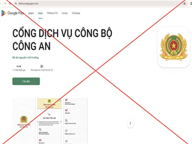 Cảnh báo thủ đoạn lừa đảo cài ứng dụng VNeID giả mạo