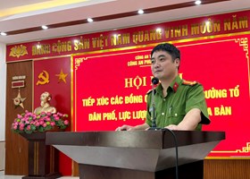 Công an phường Hưng Đạo: Tăng cường phối hợp, củng cố thế trận an ninh cơ sở