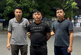 Công an phường Ngô Quyền bắt giữ đối tượng truy nã nguy hiểm