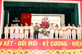 Đảng bộ Công an phường Lê Chân nhiệm kỳ 2025-2030: Tập trung XDLL trong sạch, vững mạnh, đáp ứng yêu cầu nhiệm vụ trong tình hình mới